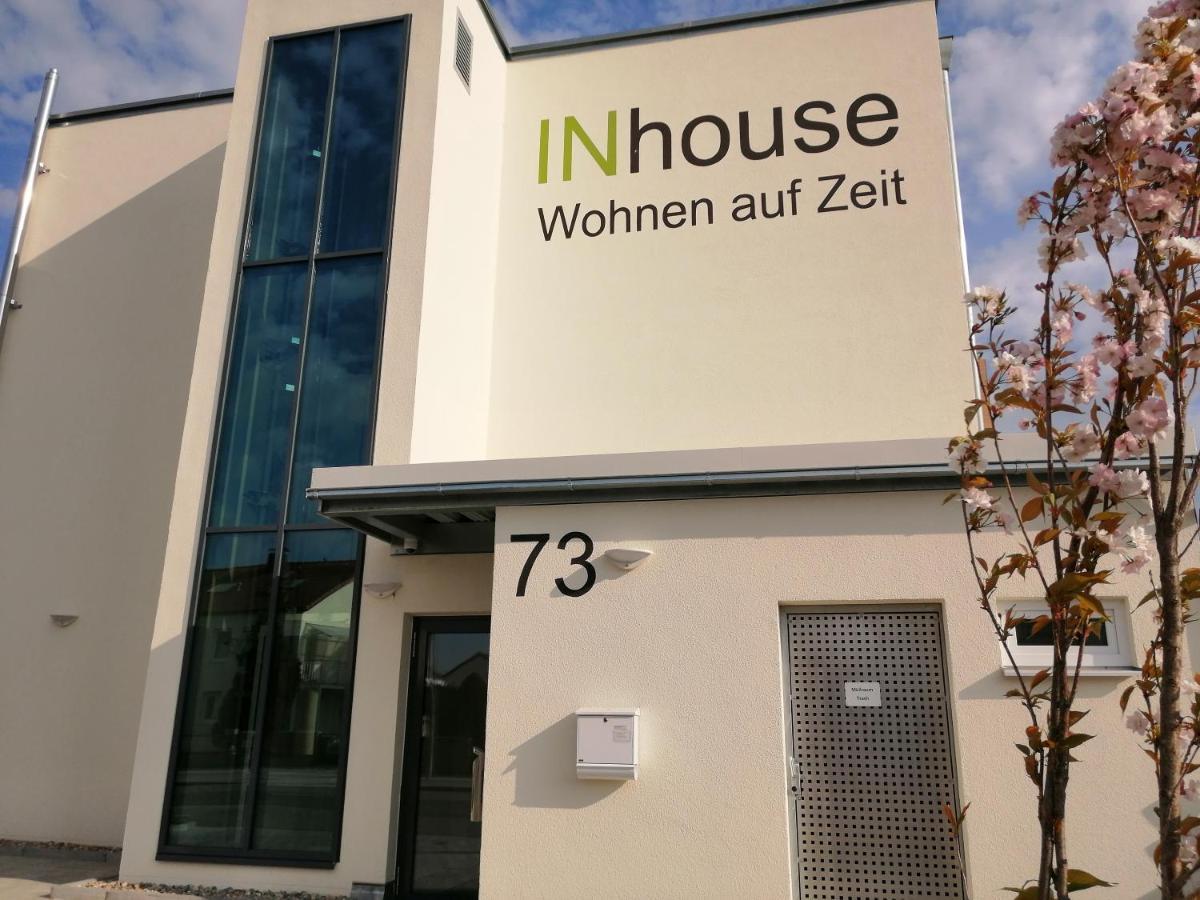 Inhouse - Wohnen Auf Zeit Aparthotel Ingolstadt Eksteriør bilde